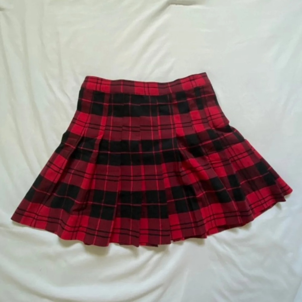 plaid tennis skirt